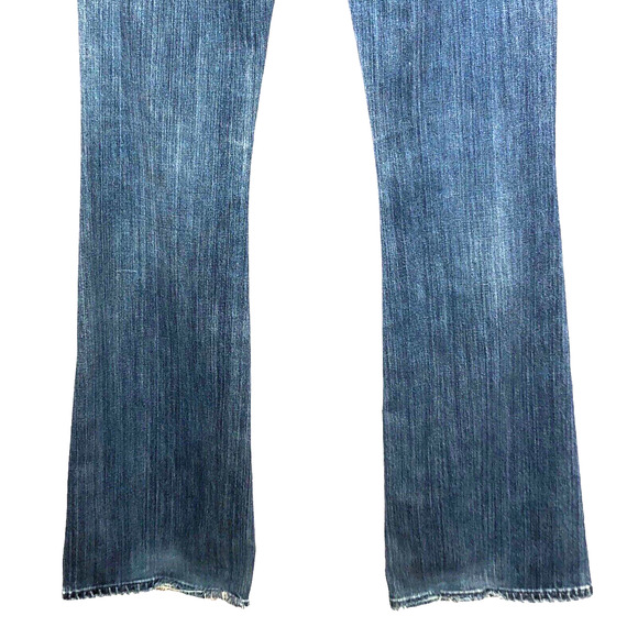 Citizens of Humanity Womens Size 28 COH Ingrid Low Waist Flare Jeans Nile River - Picture 8 of 12